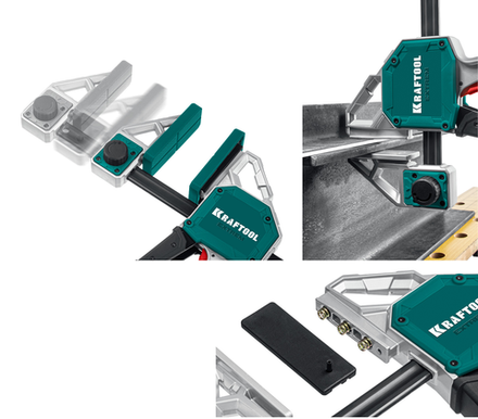 Струбцина KRAFTOOL Extrem пистолетная 450 / 95, 350 кгс Быстрозажимная 32228-45_z01