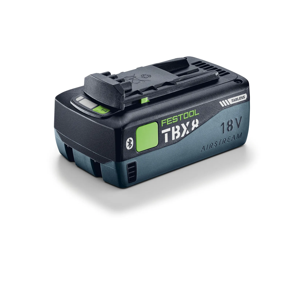 Новинка 2026! Аккумулятор FESTOOL Tabless BP 18 TBX 8 ASI с функцией охлаждения AIRSTREAM, Bluetooth 578746