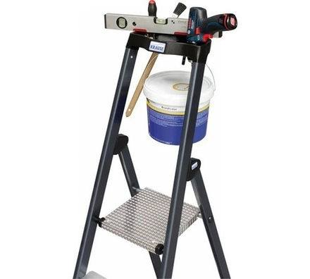 ХИТ! Стремянка свободностоящая анодированная MONTO SEPRO S 6 ступеней KRAUSE 124203