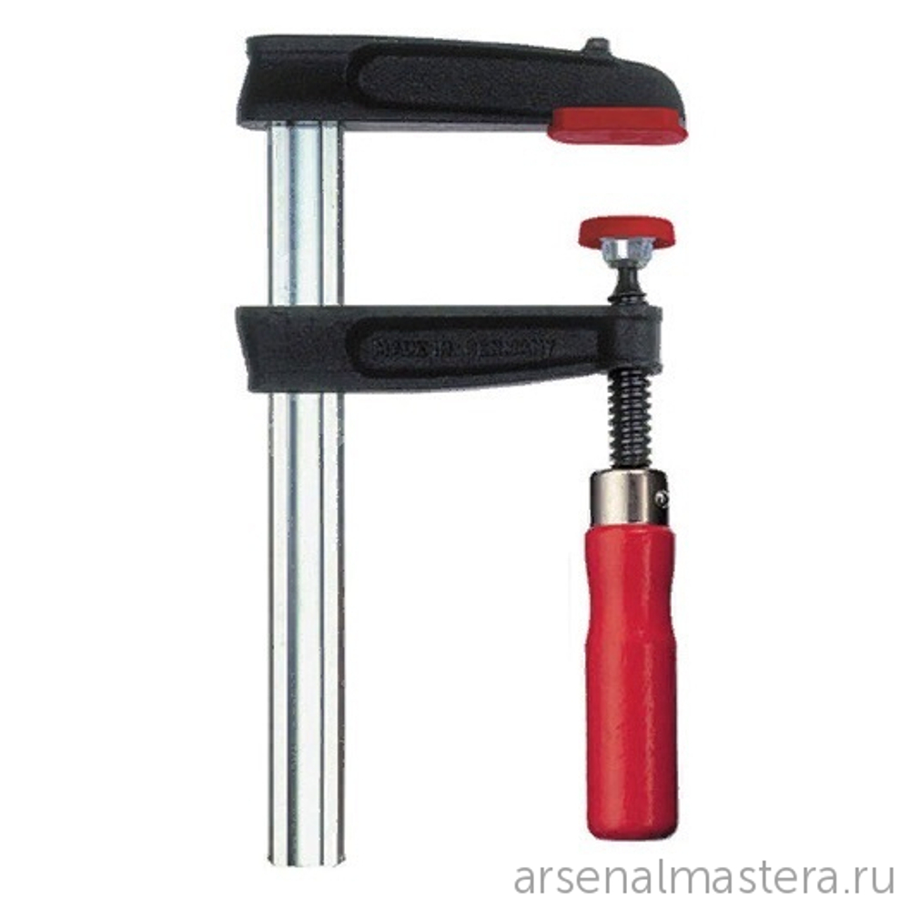 Новинка! Струбцина из ковкого чугуна BESSEY TPN 400 х 175 мм, 5,5 кН с надежной деревянной ручкой BE-TPN40BE