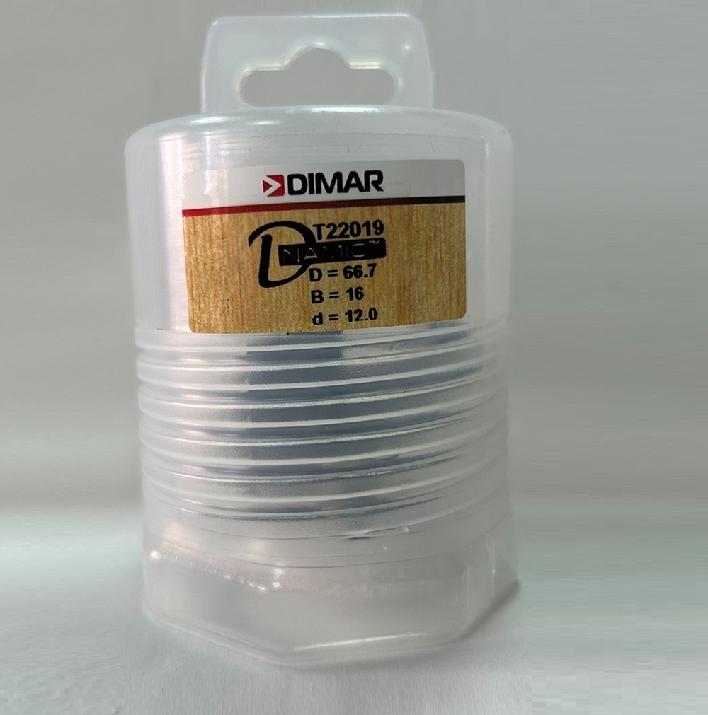 ХИТ! Фреза филенка волна R 19 D 66,7 B 16 L 76,1 подшипник Хвостовик 12 WP WoodPecker DIMAR T22019
