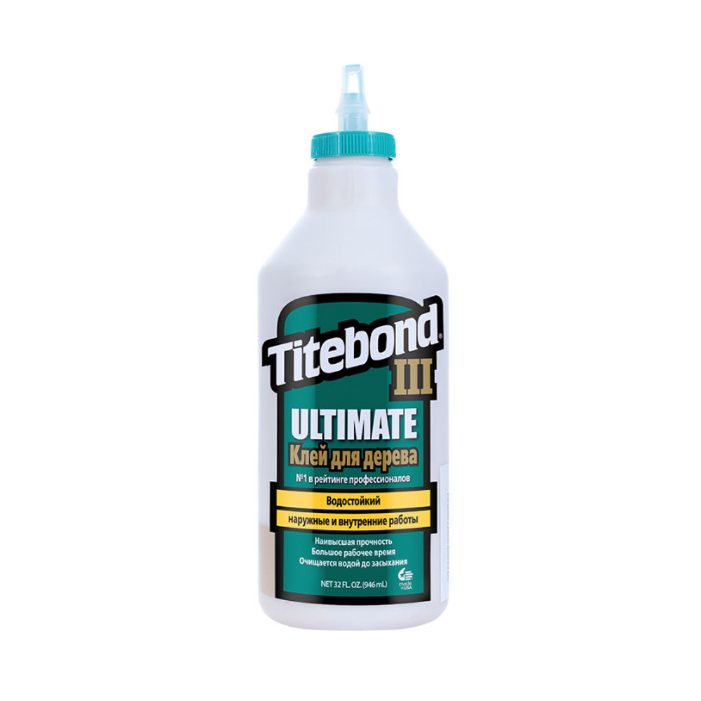 ВМЕСТЕ ДЕШЕВЛЕ ХИТ! Клей Titebond III Ultimate Wood Glue 946 мл и 237 мл N0166-2AM