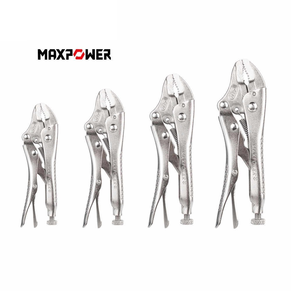Зажим - клещи с изогнутыми губками 175 мм / 7 дюйм MaxPower М00021368