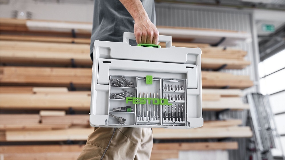 Аккумуляторная ударная дрель-шуруповёрт QUADRIVE TPC 18/4 5,0/4,0 I-Set FESTOOL 577621