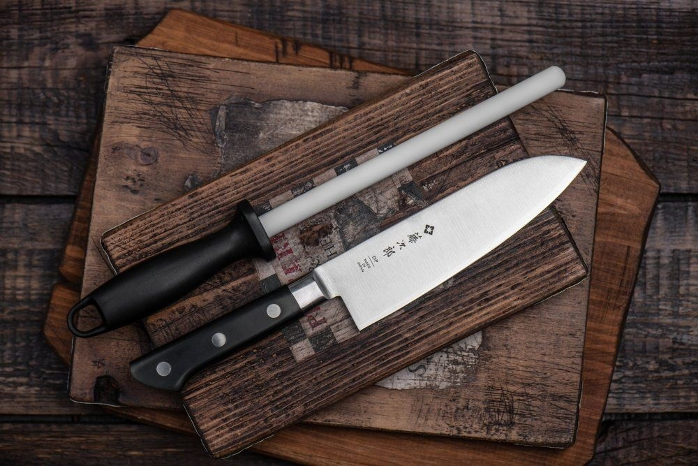 ХИТ! Мусат Hatamoto длина 203 мм из циркониевой керамики Tojiro HD-1230C