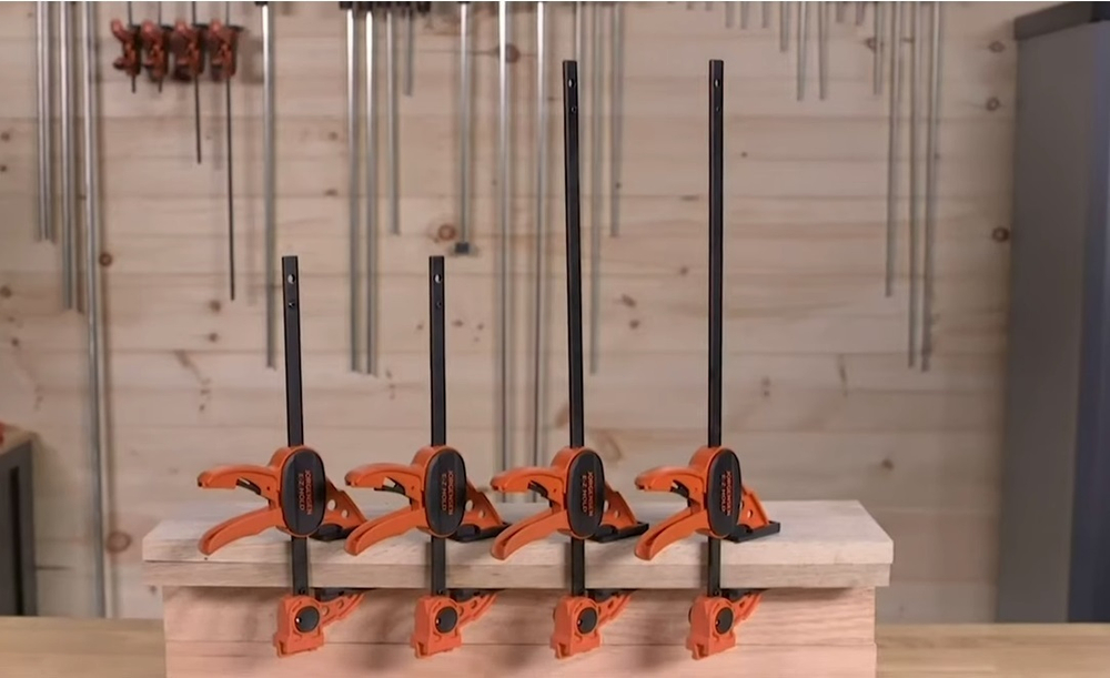 ХИТ! Струбцина быстрозажимная Heavy Duty E-Z HOLD 600 х 92 мм для тяжелых условий эксплуатации PONY JORGENSEN 33724