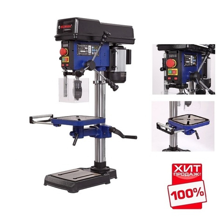 АКЦИЯ ЧЕРНАЯ ПЯТНИЦА ХИТ! Станок сверлильный вертикальный настольный 550 Вт BELMASH DP300-16VS S105A
