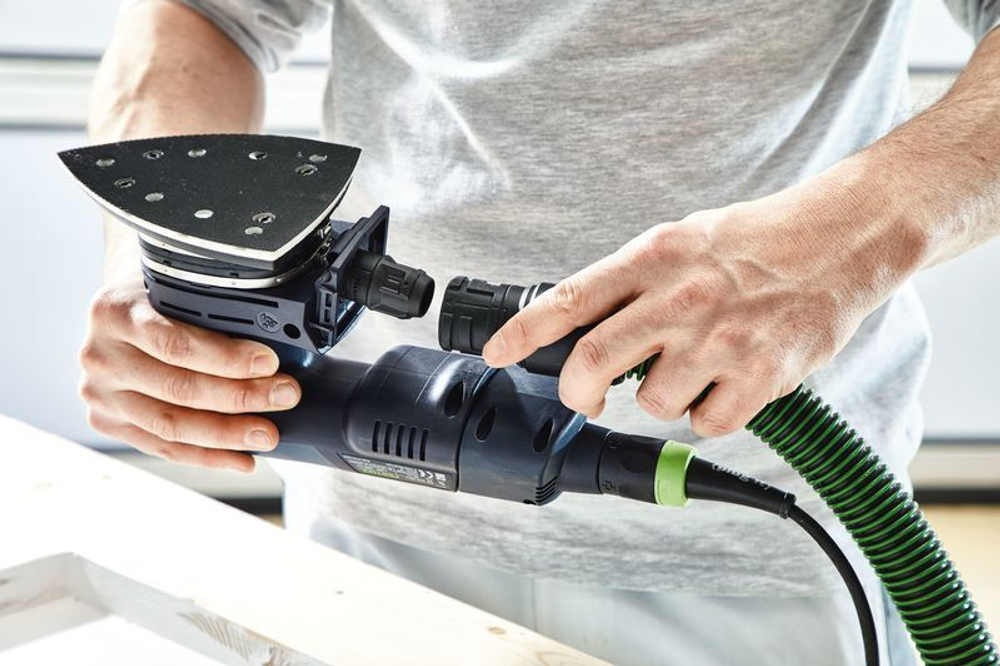 Аккумуляторная дельтавидная шлифовальная машинка FESTOOL DTSC 400 Li 3,1 I-Set с 2 аккумуляторами BP 18 Li 3,1 ERGO-I и быстрозарядным устройством TCL 6 в систейнере SYS-COMBI 2 575703