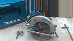 Новинка! Дисковая пила сетевая профессиональная Makita 220В 1,8 кВт Диск 210 / 30 мм, + Параллельный упор, Диск D-29050 в кейсе 5008MGJX2