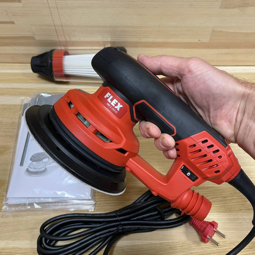 Эксцентриковая шлифовальная машина 400 Вт диск 150 мм ход 3 мм ORE 3-150 EC FLEX 447684