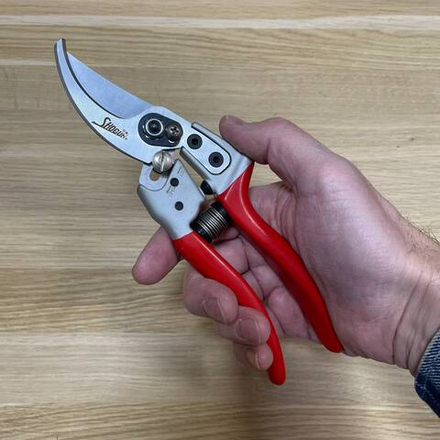 ХИТ! Японский секатор садовый 888, длина 210 мм, лезвия длиной 55 мм без усилий режут ветки до 25 мм Shogun М00016784