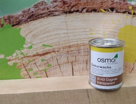 Цветное масло OSMO 3143 Коньяк 0,22 л Dekorwachs Transparent Tone для внутренних работ Osmo 10100270_2