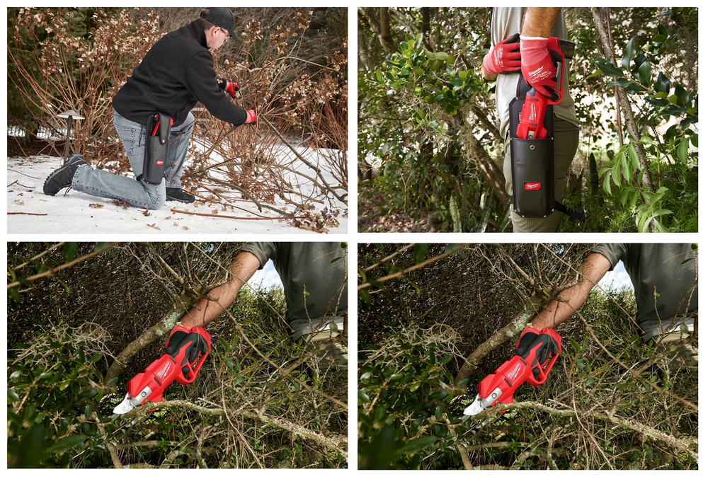 Новинка! Аккумуляторный секатор Milwaukee M12 BLPRS-202 с двумя аккумуляторами B2 2.0 Ач и зарядным устройством C12 C 4933480115