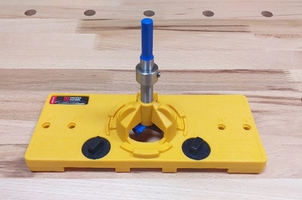 ХИТ! Кондуктор для врезания / установки петель 35 мм Woodwork HDR-035