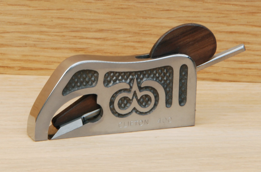 Новинка! Рубанок - зензубель Clifton N 400 Shoulder Rebate Plane, 80 мм / 11 мм для точных работ при обработке четвертей М00008841
