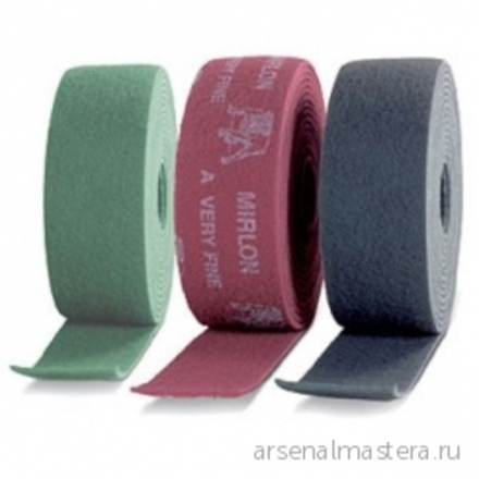 Шлифовальный войлок синтетический Mirka Мirlon 115 мм x 10 м non woven GENER  PURPASE 320 (зеленый) 805BY001323R