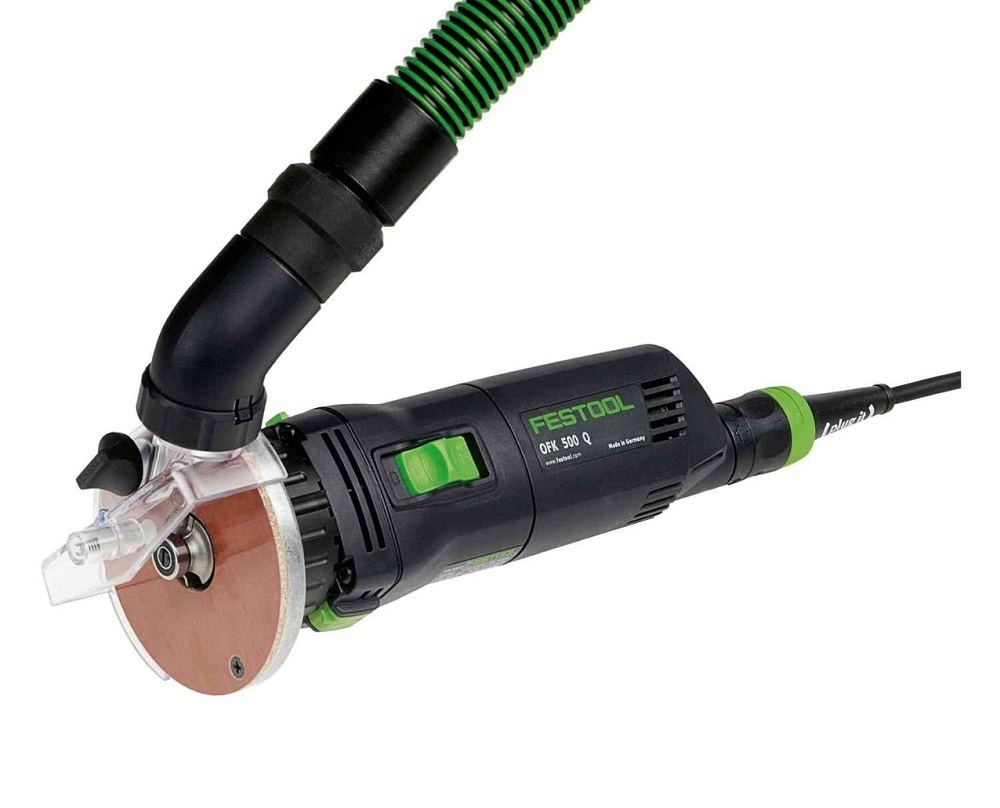 Новинка! Фрезер кромочный OFK 500 Q-Plus R3 450 Вт с фрезой в систейнере  SYS3 M 187 FESTOOL 576225
