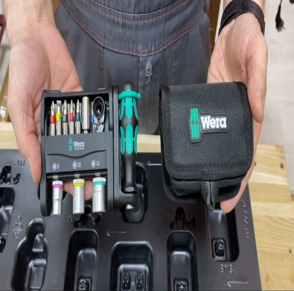 КОМПЛЕКТ! Набор инструментов Mini Tool-Check 22 предмета, Рождественский календарь Advent 2024 ОГРАНИЧЕННАЯ СЕРИЯ Wera 136609