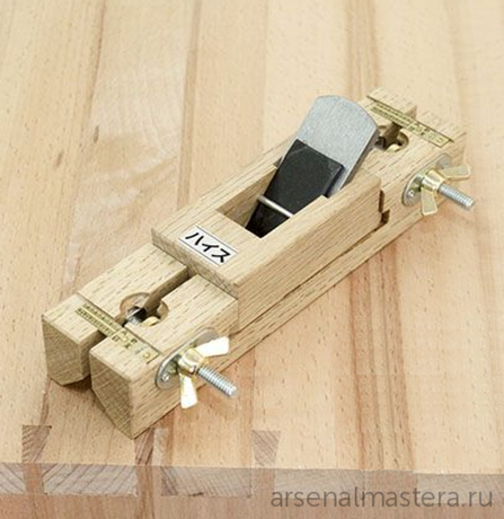 Рубанок японский для срезания фасок раздвижной 203 мм лезвие 31 мм MT KO-CHAM Mentory plane / Star-M 4953-ACP MikiTool М00010196
