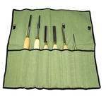 Подарочный комплект для токарных работ по дереву №2: Набор токарных резцов 6 шт. Robert Sorby N1 в сумке-скрутке М00017193 ПЛЮС Книга Художество токарное в совершенстве Автор Плюмье Ш. М00023542 N0104-2AM