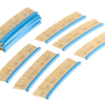 ЧЕРНАЯ РАСПРОДАЖА ХИТ! Комплект Щеток опорных 14 шт DE-TERO MB2 натуральная сизаль 150 х 40 мм 130049