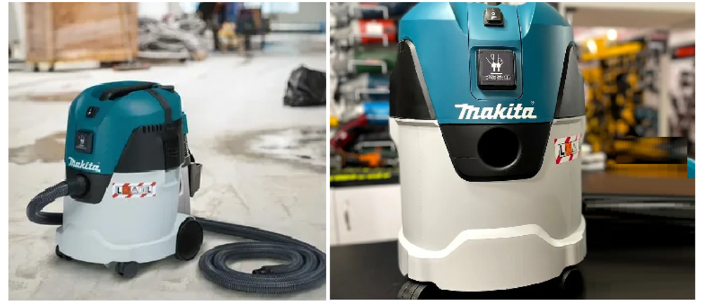Новинка! Универсальный пылесос Makita 25 л, класс пыли L, сухая и влажная уборка, можно подключить электроинструмент до 2,6 кВт VC2512L