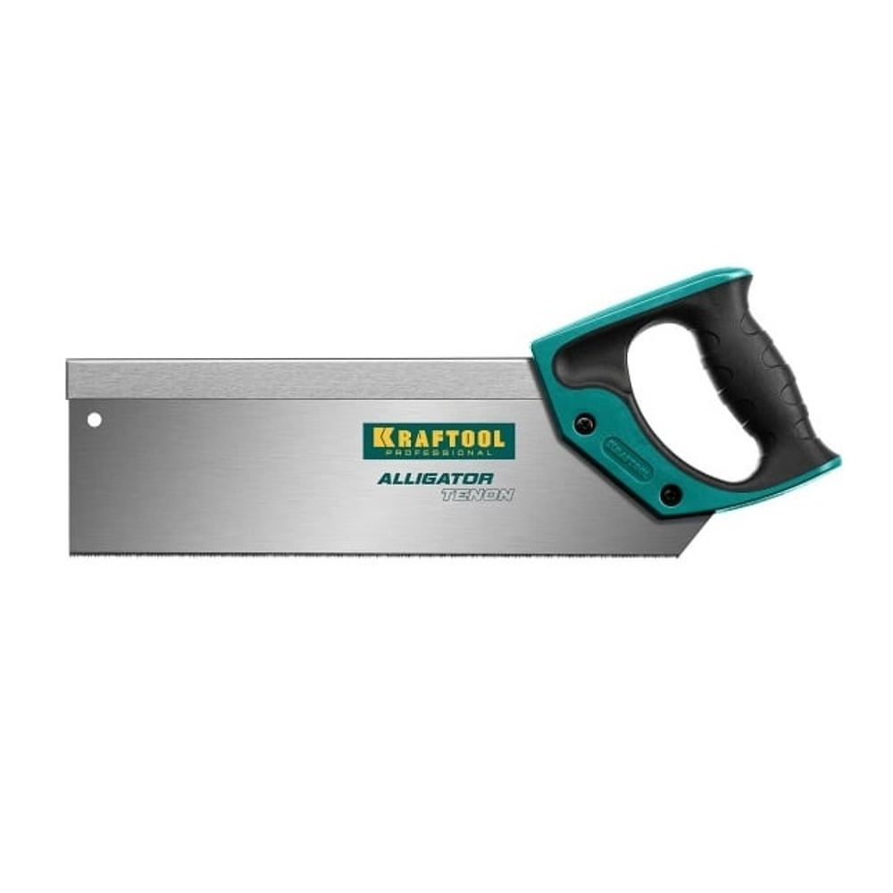 ХИТ! Ножовка обушковая для стусла / пила EXPERT KraftMax Alligator TENON 15 300 мм 14 /15 TPI специальный зуб KRAFTOOL 15228-30