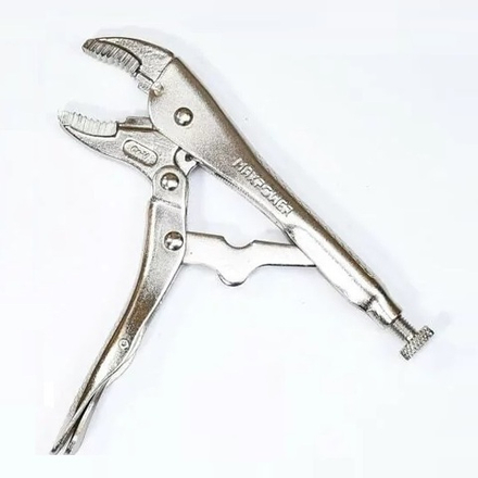 Зажим - клещи с изогнутыми губками 175 мм / 7 дюйм MaxPower М00021368