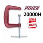 ХИТ! Струбцина винтовая G-образная Piher G 15 х 12.5 см 20000Н 20015 М00006391