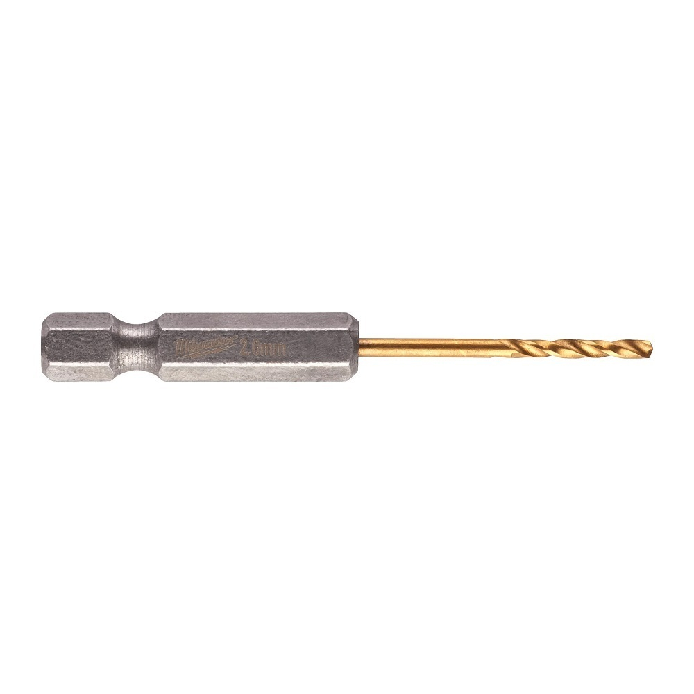 ХИТ! Набор сверл по металлу 10 единиц RED HEX - SHOCKWAVE HSS-TiN Shockwave HSS-G Tin Red Hex Set - 10 pc MILWAUKEE 4932493865