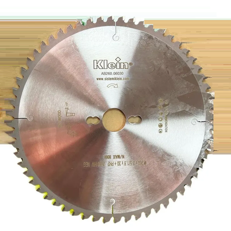 Новинка! Пильный диск Klein для торцовки с протяжкой 260 х 2,5 / 1,8 х 30 Z 60 Neg AB260.06030