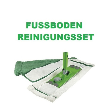 Новинка! Набор N 5 для ухода за полами Fussboden Reinigungsset (держатель, насадки для влажной, сухой уборки и активное волокно) Osmo 14000262