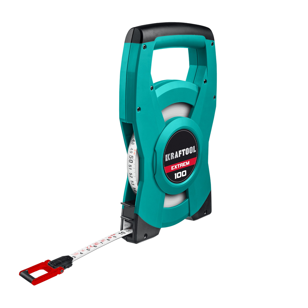 Новинка! Мерная лента геодезическая стальная KRAFTOOL EXTREM 100 м 34185-100