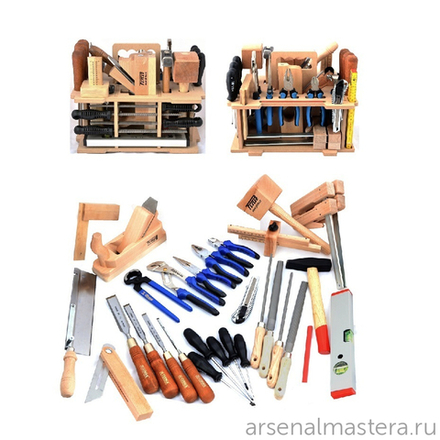 Столярный набор 32 профессиональных инструментов PINIE PREMIUM PLUS Case1PDPFW