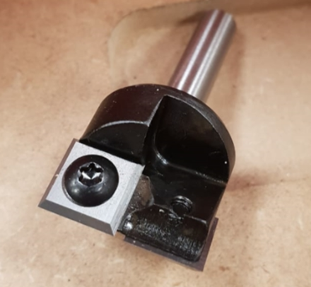 ХИТ! Фреза для выравнивания поверхности и слэбов со сменными ножами DIMAR 25.4 x 12 x 53 x 8 Z2 8073745