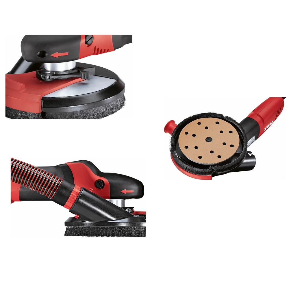 Новинка! Универсальная шлифовальная машина ротационного типа Flex SUPRA SE 14-2 150 Set, 1,4 кВт, диск 150 мм, в кейсе, для проведения работ по санации, ремонту, благоустройству, для обработки нержавеющей стали, металла, натурального и искусственного камня, деревянных поверхностей и ЛКП 419206