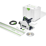 Новинка! Комплект START профессиональных инструментов Festool: Пила погружная с шиной-направляющей TS 55, Вертикальный фрезер OF 1400, Аккум. Дрель - шуруповёрт TXS 18 C 3,0-Plus, Эксц. шлифмашинка ETS EC 150/5 EQ, Пылеудаляющий аппарат CTL MIDI I CLEANTEC N173-5AM