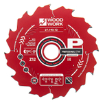 Пильный диск 190 x 30 x 1,8 / 1,1 A 18 гр ATB плюс 8 гр SHEAR Z 12 Woodwork 27.190.12