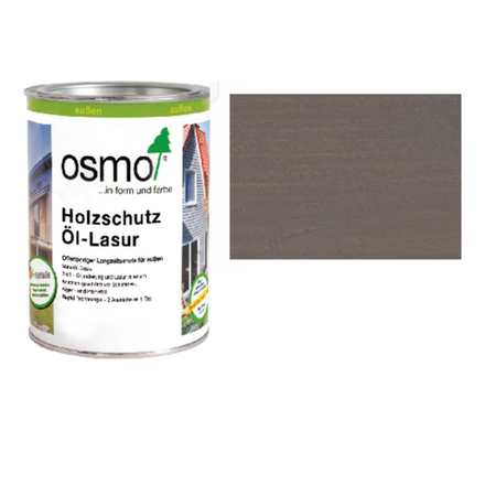 Защитное масло-лазурь для древесины для наружных работ OSMO 905 Патина 0,75 л Holzschutz Ol-Lasur Osmo-905-0,75 12100150