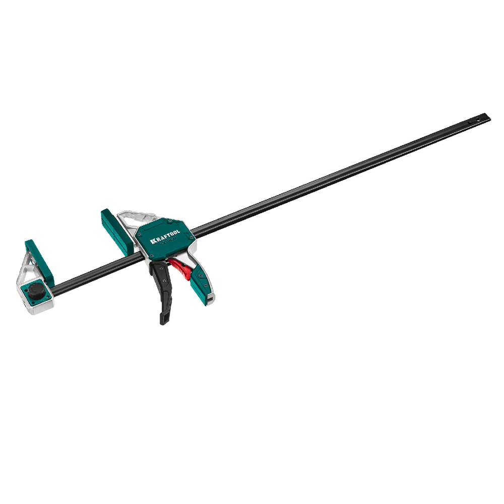 Новинка! Струбцина пистолетная KRAFTOOL Extrem 900/95, ширина зажима 900 мм, глубина зажима 95 мм быстрозажимная 32228-90_z01