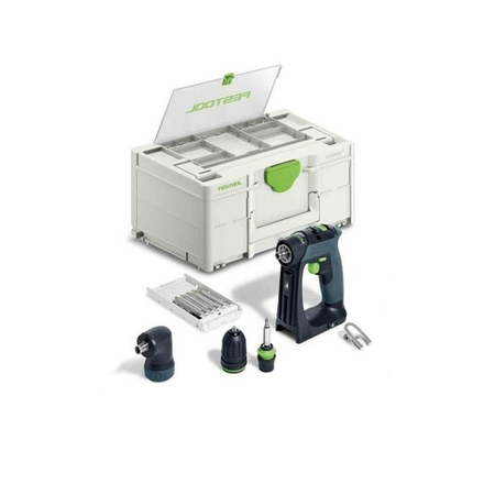 Аккумуляторная дрель - шуруповерт CXS 18-Basic-Set в систейнере Festool 577333