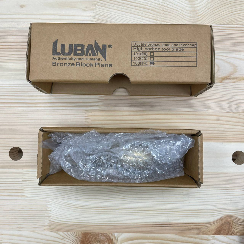 ХИТ! Рубанок торцовочный бронзовый N 103 137 / 32 мм 20 градусов / T10 Luban М00021711
