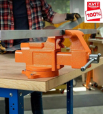 ХИТ! Тиски слесарные поворотные облегченные 152 мм PONY JORGENSEN 29060