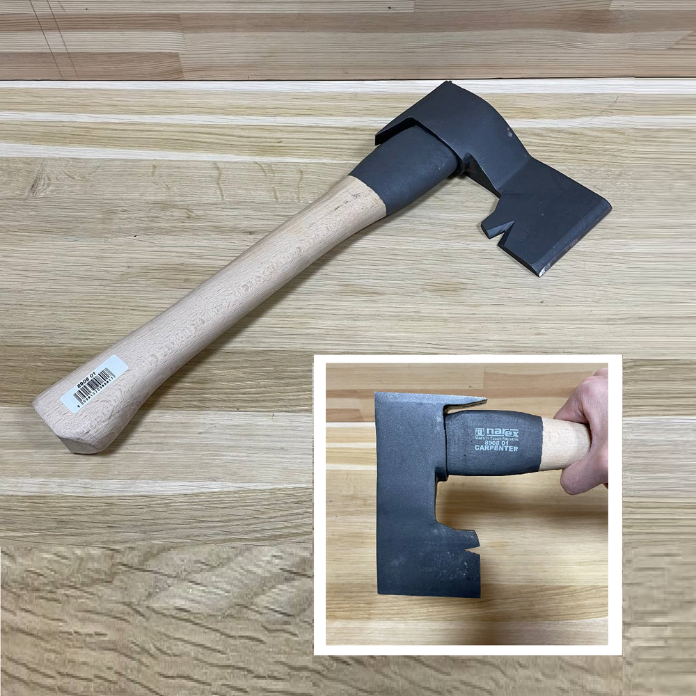 ХИТ! Топор 90 x 165 x 400 мм 842 гр правый NAREX 890801