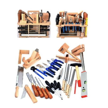 ЦЕНЫ НИЖЕ! Столярный набор 32 профессиональных инструментов PINIE PREMIUMPLUS Case1PDPFW