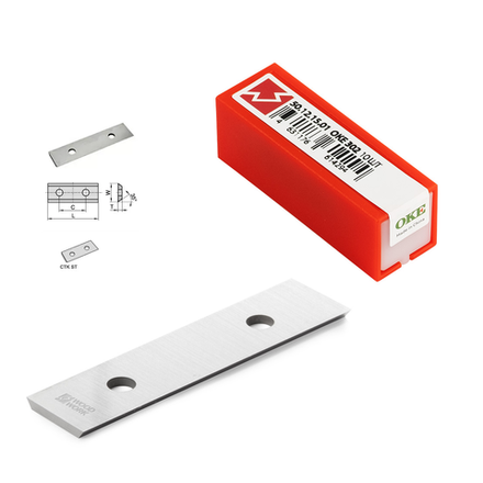 Новинка! Ножи твердосплавные 10 шт Woodwork 50 x 12 x 1,5 OKE 302 50.12.15.01