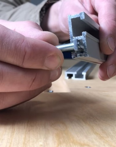 Профиль шина анодированная 2 м цвет матовый серебристый WOODWORK TR31.200