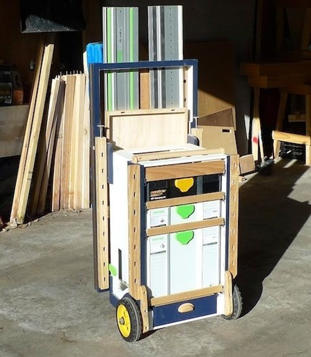 Многофункциональный стол для мастерской - идея стола Festool MFT 3