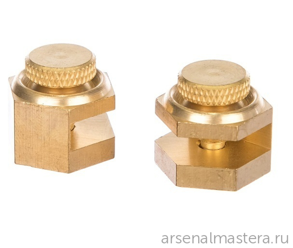 ХИТ! Упоры для угольника (линейки) Brass Stair Gauges М00008047 Swanson SG0020