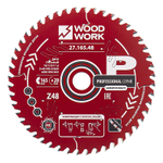 ХИТ! Пильный диск 165 х 1,6 х 20H х 48T для продольного и поперечного реза Woodwork 27.165.48